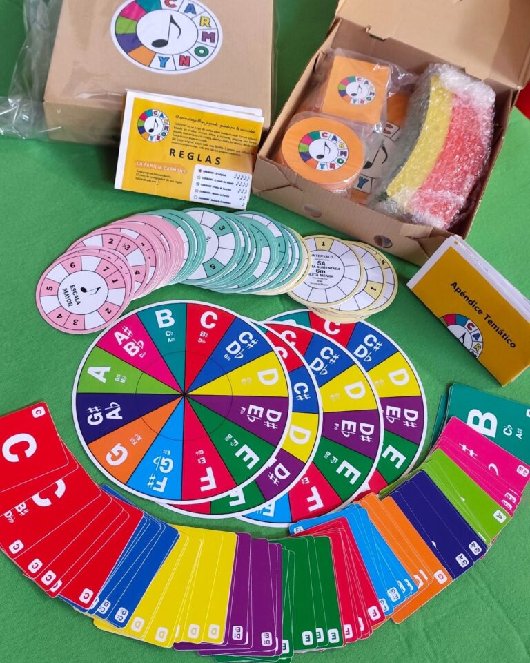 Carmony - Juego de cartas teoría musical